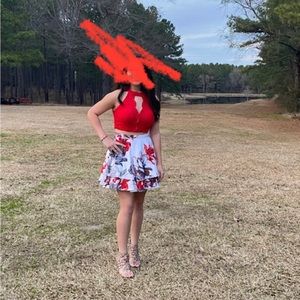 Homecoming 2 piece dress size 7